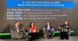 Bà Thái Minh Diễm Tú – Giám đốc Khối Tiếp thị Techcombank: “Chúng tôi chung tay để hướng đến xây dựng một giải chạy mang tính biểu tượng, xứng tầm”