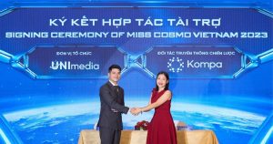 Kompa – đối tác truyền thông chiến lược của cuộc thi Hoa hậu Hoàn vũ Việt Nam – Miss Cosmo Vietnam 2023