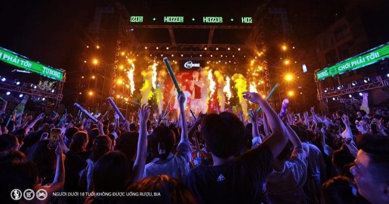 Nhìn lại hành trình Tuborg đồng hành cùng HOZO lan tỏa tinh thần “chơi phải tới” đến người trẻ