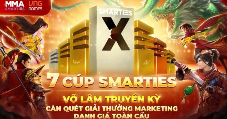 VNGGames “ẵm” 7 cúp MMA Smarties suốt 3 năm liền