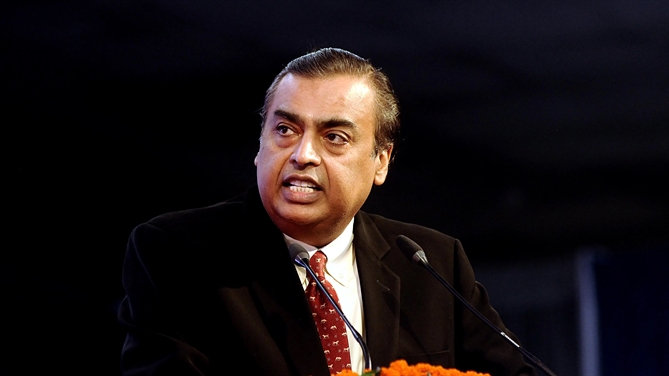 tỉ phú Mukesh Ambani