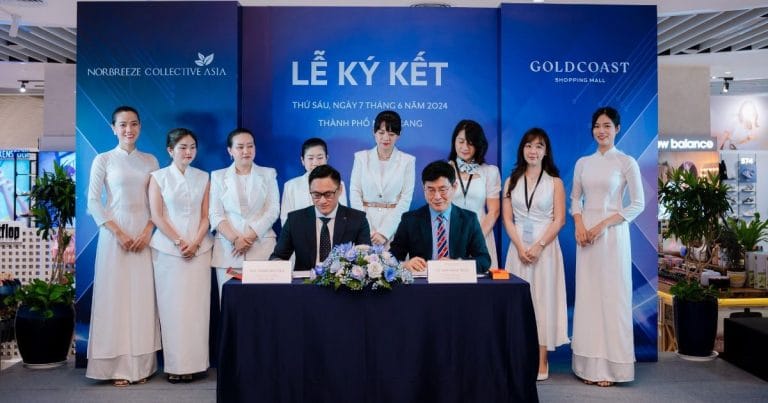 Norbreeze Collective Asia và Gold Coast Mall ký kết hợp tác