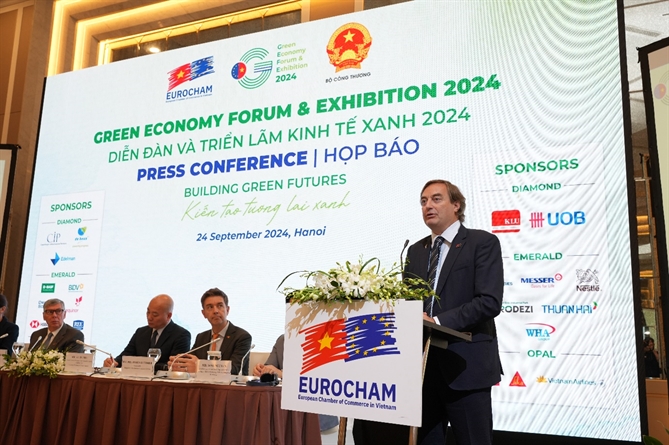 Ông Bruno Jaspaert, Chủ tịch EuroCham