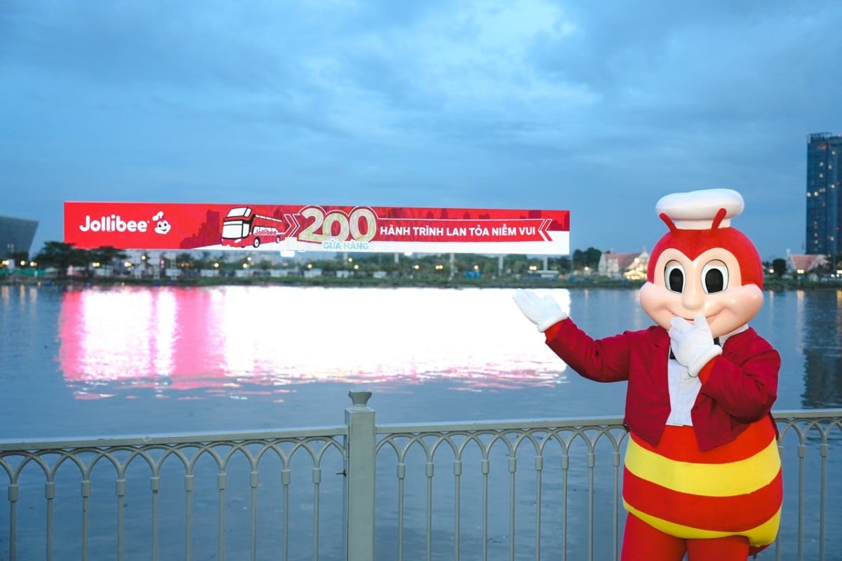 Jollibee Việt Nam gây ấn tượng với chiến dịch khai trương cửa hàng thứ 200