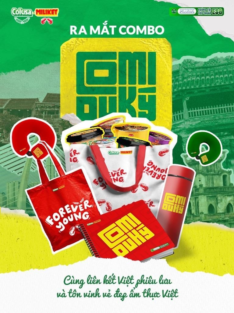 “Combo COMI du ký” là cầu nối giúp Colusa – Miliket tiếp cận gần hơn với thế hệ trẻ, khuyến khích họ khám phá và tự hào về văn hóa ẩm thực Việt