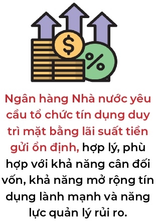 Ngân hàng Nhà nước ổn định lãi suất tiền gửi, phấn đấu giảm lãi vay