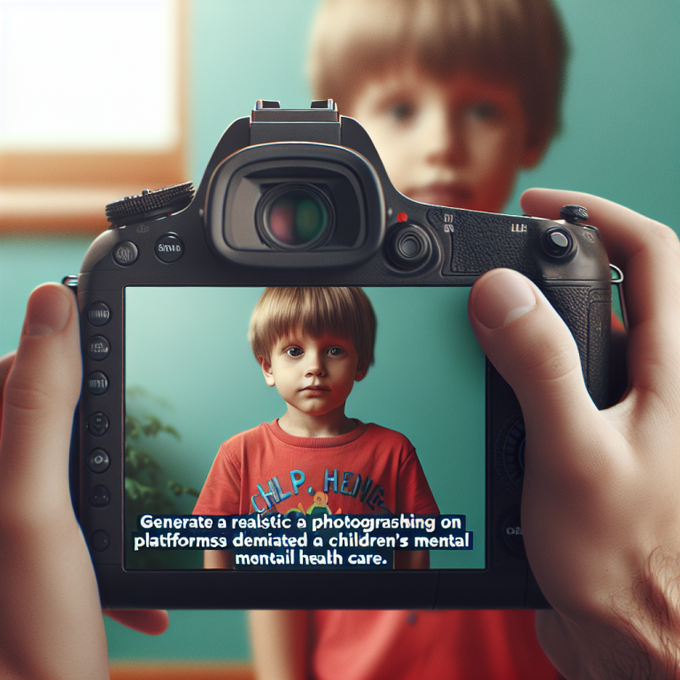 Advertising Effectiveness on Child Mental Health Platforms