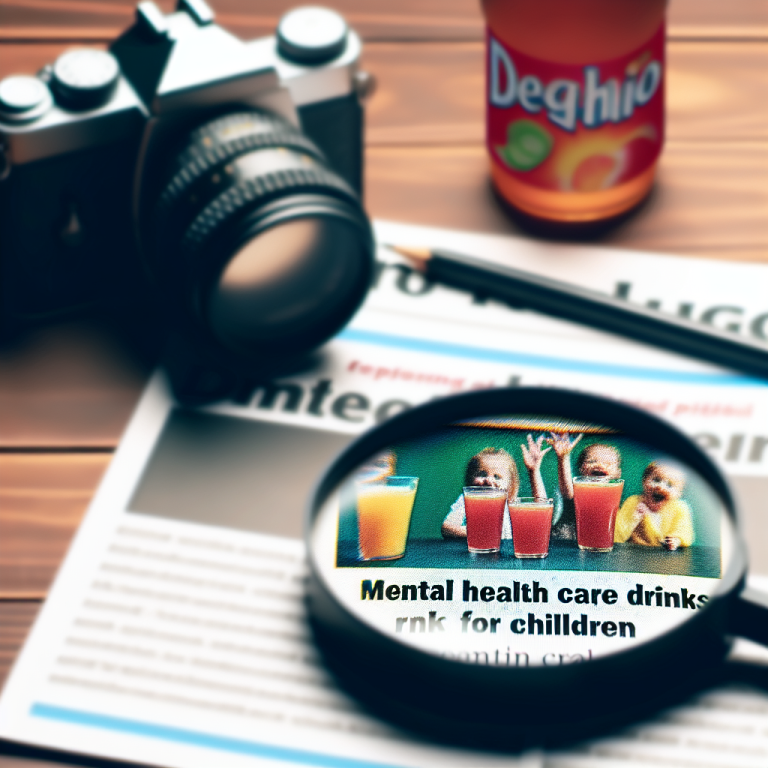 Child Mental Health Care Beverages: Assessment of Current Consumer Trends