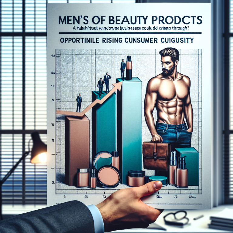 Men's Beauty Products: A Consumer Trend Study 2024
