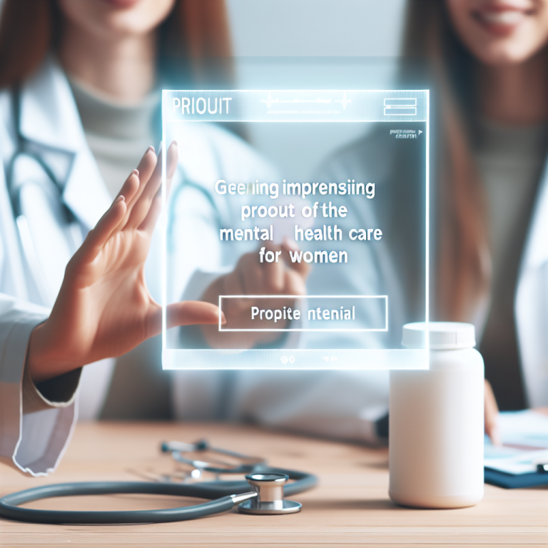 Women's Mental Health Care: Development Trends in the Health Care Product Industry