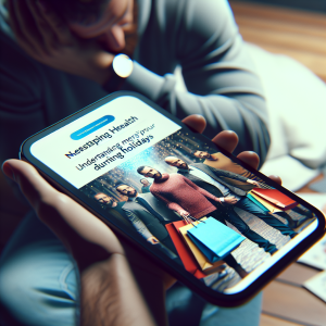 Men's Mental Health Care: Analyzing Shopping Behavior During Holidays