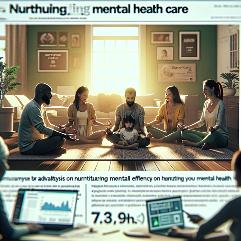 Family Mental Health Care and Advertising Effectiveness on Support Platforms