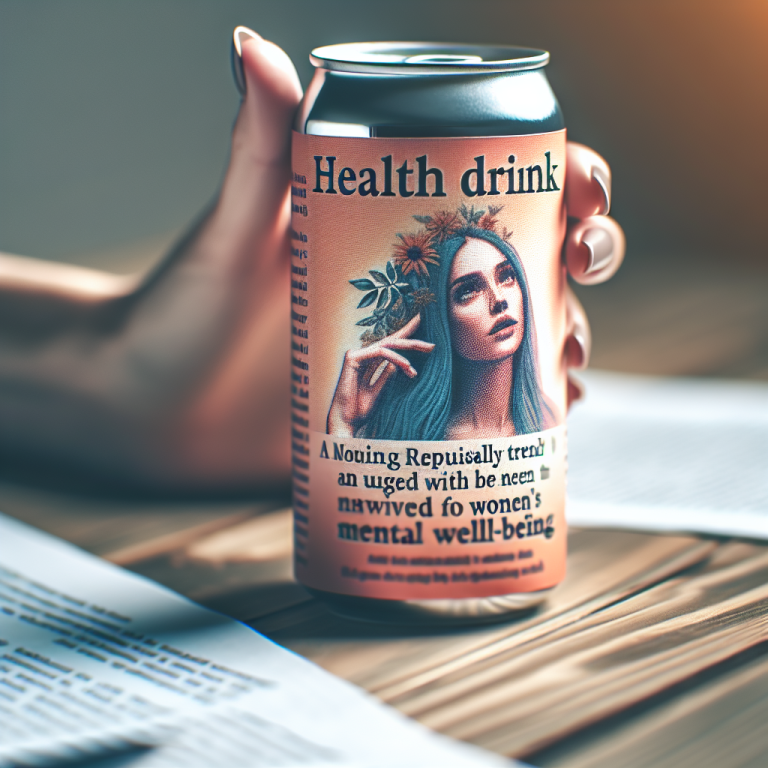 Women’s Mental Health Beverage: A Booming Consumer Trend