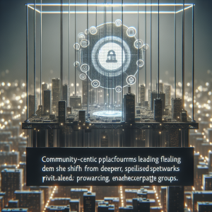 Community-first Platforms - The Shift from Mainstream Social Media to Niche Private Groups