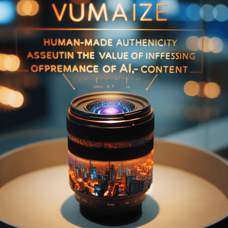 Human-made Authenticity - The content created by humans becomes valuable amidst the sea of AI