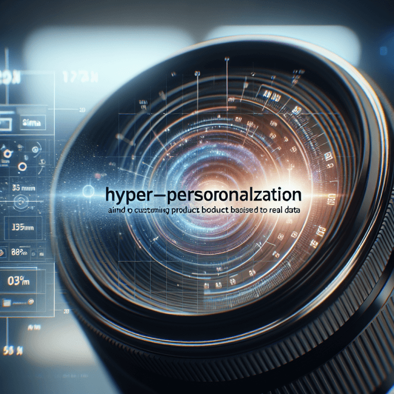 Hyper-Personalization - Personalizing products to the individual level based on real data