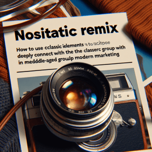 Nostalgic Remix - Using Classic Elements to Connect with the Middle-Aged Consumer Group