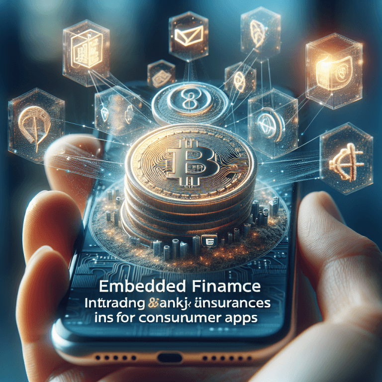 Embedded Finance - Integrating Banking and Insurance Services into Consumer Applications