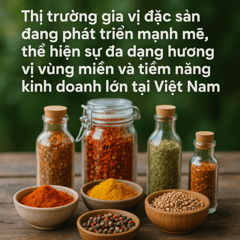 Specialty Spice Market and Regional Flavors of Vietnam