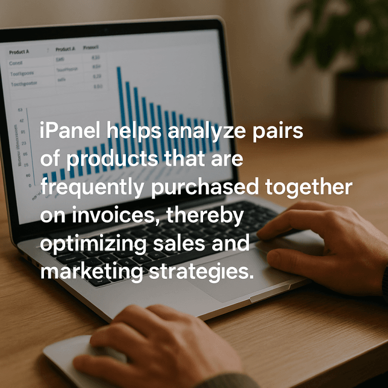 iPanel: Analysis of Product Pairs Frequently Purchased Together on Invoices