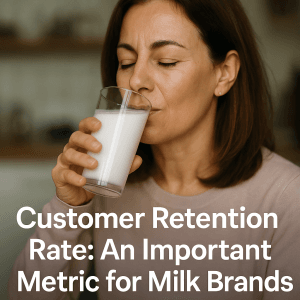 Customer Retention Rates of Leading Milk Brands According to iPanel