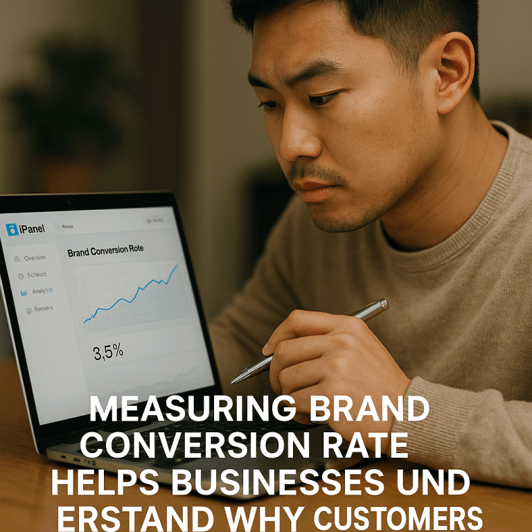 Measuring brand conversion rate and reasons for customer brand abandonment through iPanel