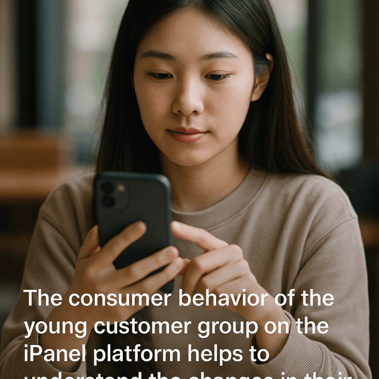 Consumer Behavior of Young Customer Group on iPanel Platform