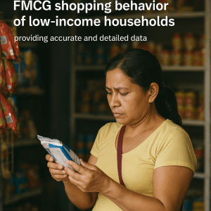 Application of iPanel Intage in tracking FMCG shopping behavior of low-income households