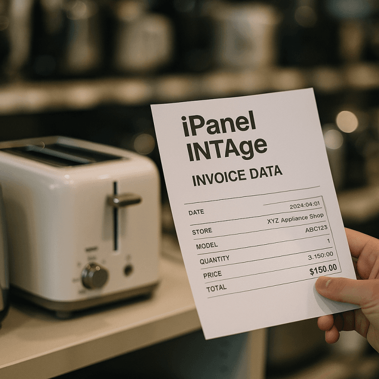 Analysis of Small Domestic Appliance Shopping Habits from iPanel Intage Invoice Data