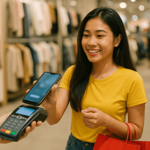 The level of interaction with electronic payment applications when shopping according to iPanel Intage