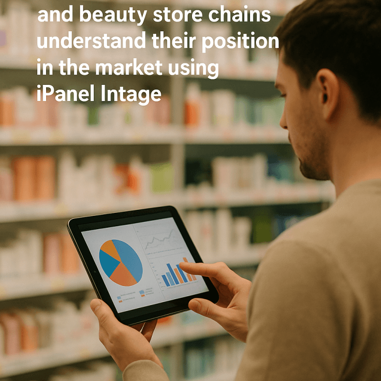 Measuring the market share of health and beauty store chains using iPanel Intage