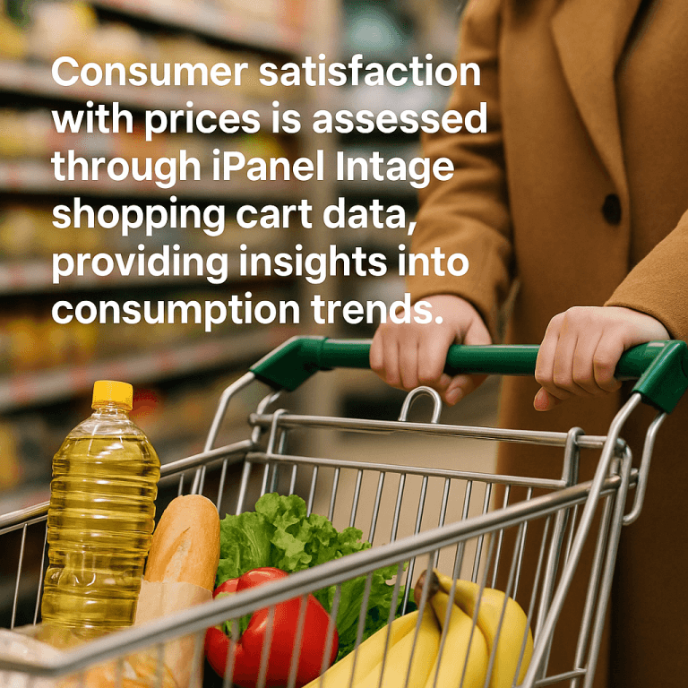 Consumer Satisfaction with Prices Based on iPanel Intage Shopping Cart Data