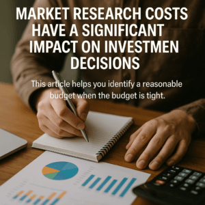 Market Research Costs: How Much is Enough When the Budget is Tight?