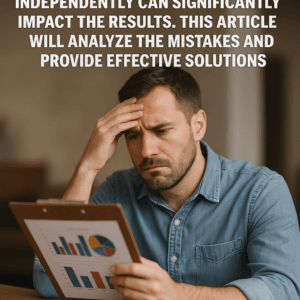 Common Mistakes in Conducting Market Surveys Independently and Effective Solutions