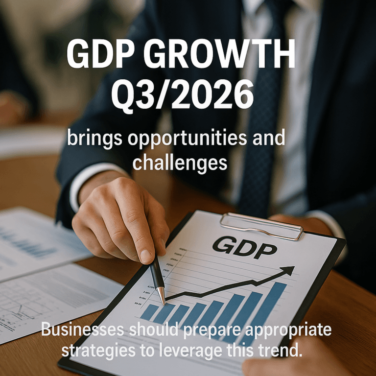 GDP Growth Q3/2026: What should businesses prepare for?