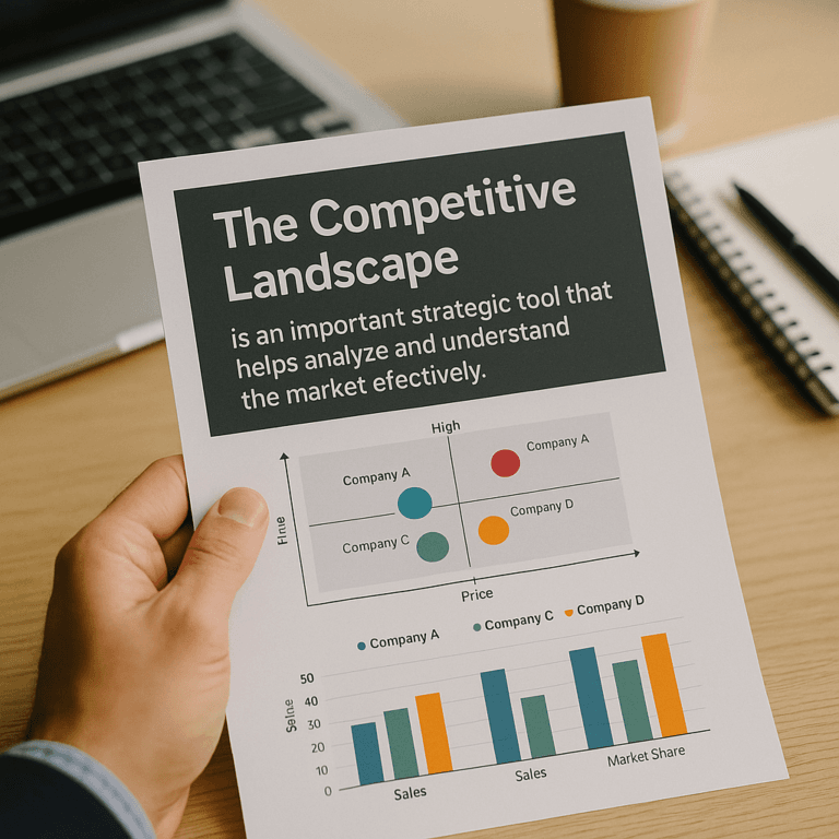 Competitive Landscape and How to Create it Effectively