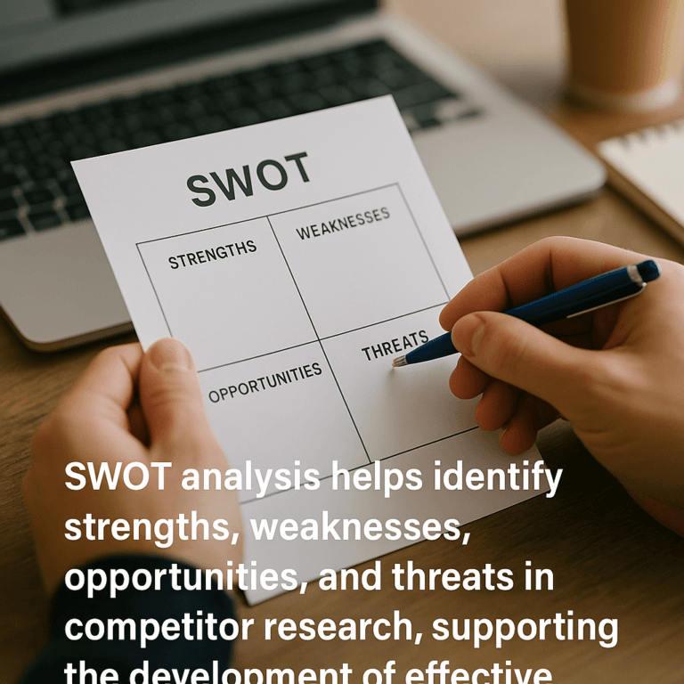 SWOT & TOWS Analysis in Competitor Research: A Detailed Guide