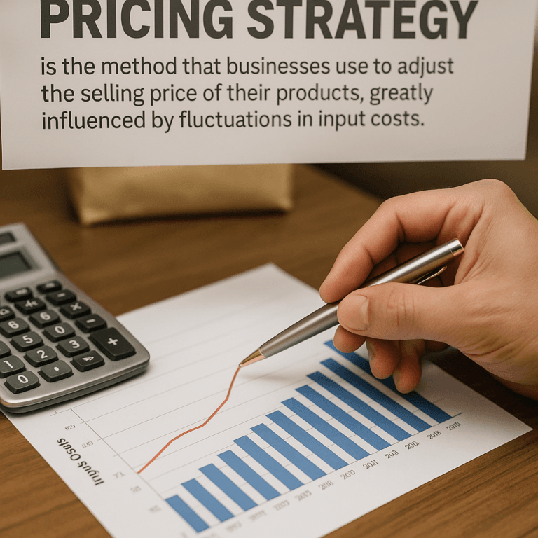 Reading Competitors' Pricing Strategy When Input Costs Fluctuate
