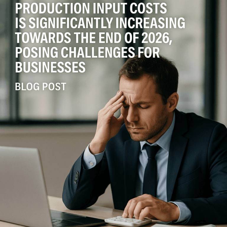 Pressure of Trade Deficit and Production Input Costs Towards the End of 2026