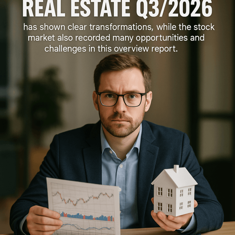 Real Estate and Stock Market: Overview Report for Q3/2026