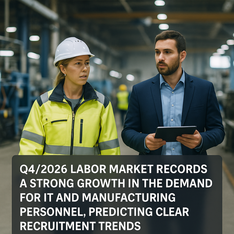 [Data 2026] Q4/2026 Labor Market Report: The booming demand for IT and manufacturing personnel