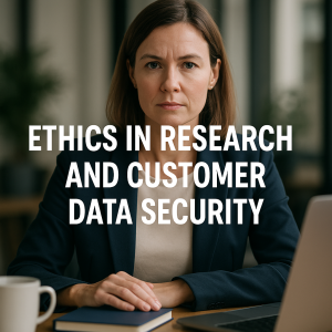 Ethics in Research and Customer Data Security