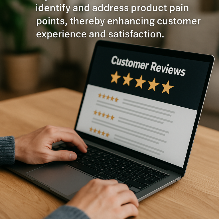 Leveraging Customer Reviews on E-commerce Platforms to Effectively Identify Product Pain Points
