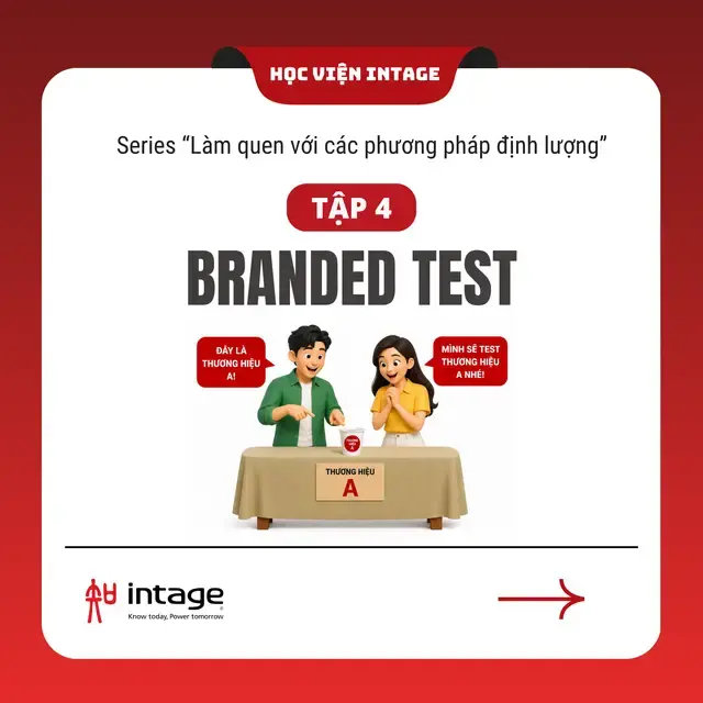 Điều gì xảy ra khi bạn biết rõ thương hiệu mình đang dùng? Và Branded Test khác Blind Test ở điểm nào? Xem hết clip để có câu trả lời nhé! Follow Học Viện Intage để khám phá thêm về Market Research - Nghiên cứu thị trường nhé! #Intage #nghiencuuthitruong #marketing #kienthuc #NghienCuuDinhluong