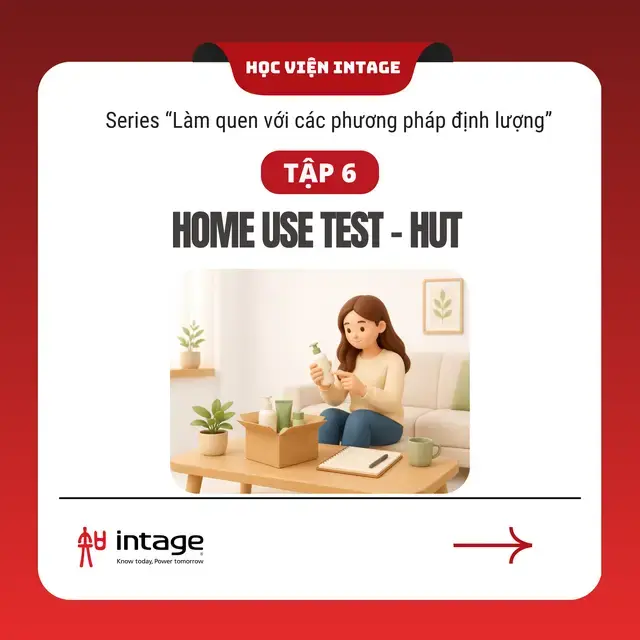 ⏱️ Có những sản phẩm, 15 phút là chưa đủ để đánh giá. Dầu gội phải gội thật. Kem dưỡng cần thời gian trên da. Nước giặt cũng phải đi qua một lần giặt thực tế. Đó là lý do Home Use Test (HUT) ra đời – để sản phẩm được NTD trải nghiệm ngay trong chính bối cảnh sử dụng hằng ngày. 🏠 #Intage #nghiencuuthitruong #learnontikok #marketing