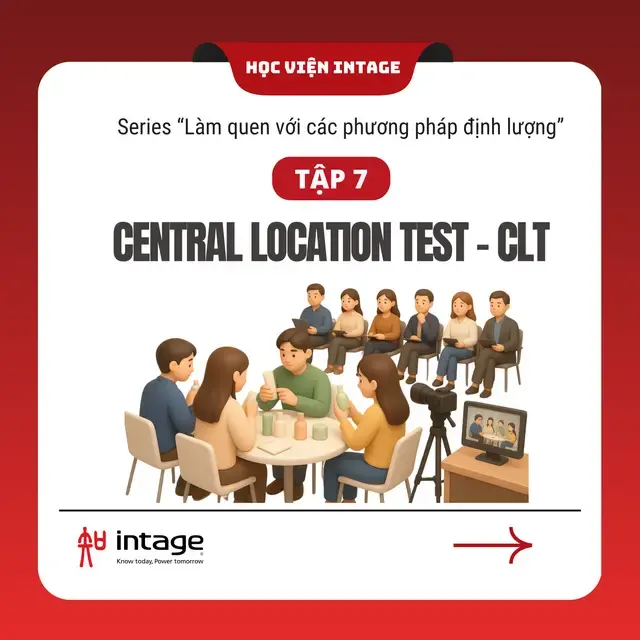 Nếu ở tập trước, Home Use Test (HUT) đưa sản phẩm về nhà để người tiêu dùng trải nghiệm trong đời sống thực tế, thì với Central Location Test (CLT), người tiêu dùng sẽ được mời đến một địa điểm tập trung để cùng thử và đánh giá sản phẩm. 👀 Điểm đặc biệt của CLT là mọi người đều trải nghiệm trong cùng môi trường, cùng quy trình và cùng điều kiện, giúp doanh nghiệp dễ dàng so sánh phản hồi giữa các sản phẩm hoặc công thức khác nhau. 👉 Cùng tìm hiểu CLT – Thử nghiệm sản phẩm tại địa điểm tập trung hoạt động như thế nào nhé! Follow Học Viện Intage để khám phá thêm về Market Research - Nghiên cứu thị trường nhé! #Intage #nghiencuuthitruong #learnontikok #kienthuc #marketresearch