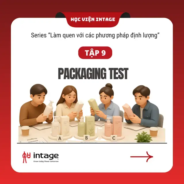 Bao bì đẹp chưa chắc đã là bao bì tốt. 👀 Một thiết kế có thể rất bắt mắt, nhưng nếu người mua không nhận ra thương hiệu, không hiểu đúng thông tin hoặc không cảm thấy muốn chọn sản phẩm… thì vẫn chưa đủ. Đó là lúc Packaging Test giúp kiểm tra liệu bao bì có thực sự “làm tốt nhiệm vụ” của mình hay không. 📦 Follow Học Viện Intage để khám phá thêm về Market Research - Nghiên cứu thị trường nhen! #learnontikok #nghiencuuthitruong #marketing #kienthuc