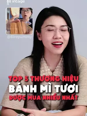 Bánh mì tươi nào xứng đáng đứng đầu trong lòng bạn những lúc bận rộn? #intage #learnontiktok #insight