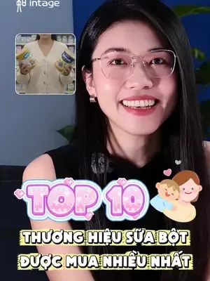 Có mom nào tự tin đoán đúng thương hiệu sữa bột đang giữ ngôi vương trong bảng xếp hạng lần này không ta? #intage #learnontiktok #insight