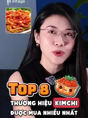 Bữa cơm nhà bạn thường ăn kèm kim chi brand nào ta? #intage #learnontiktok #insight